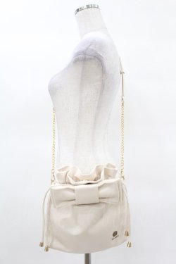 画像1: m petit by misako / NINA'sコラボ ショルダーバッグ  オフ H-25-03-25-1022-LO-BG-NS-ZH