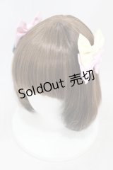 Angelic Pretty / カラフルツインコーム  ピンク/サックス/イエロー H-25-03-25-1003-AP-AC-NS-ZH