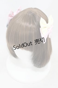 画像1: Angelic Pretty / カラフルツインコーム  ピンク/サックス/イエロー H-25-03-25-1003-AP-AC-NS-ZH