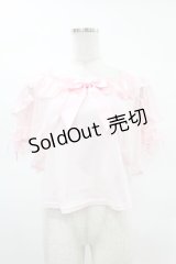 Angelic Pretty / エンジェルボレロカットソー Free ピンク H-25-03-25-1024-AP-TO-NS-ZH