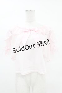 Angelic Pretty / エンジェルボレロカットソー Free ピンク H-25-03-25-1024-AP-TO-NS-ZH