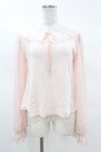 Angelic Pretty / Nighty Moonカットソー Free ピンク H-25-03-25-1026-AP-TO-NS-ZH