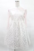 MILK / アレンデールドレス  パウダーピンクスノー H-25-03-25-011-ML-OP-KB-ZH