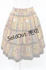Jane Marple / Jane's bookcaseショートスカート  マスタード H-25-03-25-024-JM-SK-KB-ZH