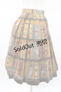 画像2: Jane Marple / Jane's bookcaseショートスカート  マスタード H-25-03-25-024-JM-SK-KB-ZH