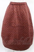 Jane Marple Dans Le Salon / Tudor tulip matelasse skirt  ネイビー H-25-03-25-026-JM-SK-KB-ZH