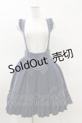 Amavel / Velor Ribbon Giftスカート Free ブルー H-25-03-26-045-CA-SK-NS-ZH