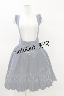 画像1: Amavel / Velor Ribbon Giftスカート Free ブルー H-25-03-26-045-CA-SK-NS-ZH