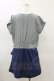 画像2: axes femme / ドットワンピース M ネイビー H-25-03-26-052-AX-OP-NS-ZH (2)
