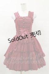 metamorphose / シフォンフリルジャンパースカート Free エンジ H-25-03-26-056-ME-OP-KB-ZH