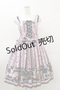 metamorphose / Happy Sewing Time フリルジャンパースカート+ヘッドドレスセット サイズ1 ピンク H-25-03-26-057-ME-OP-NS-ZH