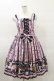 画像1: metamorphose / Happy Sewing Time フリルジャンパースカート+ヘッドドレスセット サイズ1 ピンク H-25-03-26-057-ME-OP-NS-ZH (1)
