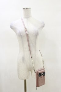 Lovely Tency / 眞白ありすコラボ/スマホショルダーバッグ  ピンク H-25-03-26-006-LO-BG-NS-ZH
