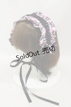 画像4: metamorphose / Happy Sewing Time フリルジャンパースカート+ヘッドドレスセット サイズ1 ピンク H-25-03-26-057-ME-OP-NS-ZH