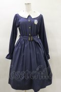 Avail / サンリオキャラクターズコラボ/タキシードサムワンピース M ネイビー H-25-03-26-068-LO-OP-NS-ZH