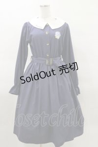 Avail / サンリオキャラクターズコラボ/タキシードサムワンピース M ネイビー H-25-03-26-068-LO-OP-NS-ZH