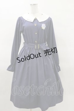 画像1: Avail / サンリオキャラクターズコラボ/タキシードサムワンピース M ネイビー H-25-03-26-068-LO-OP-NS-ZH