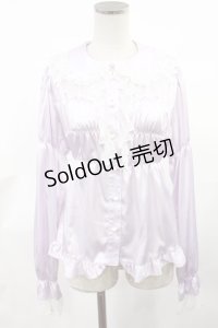 BABY,THE STARS SHINE BRIGHT / サテンリボンブラウス Free ラベンダー H-25-03-26-1035-BA-BL-NS-ZH