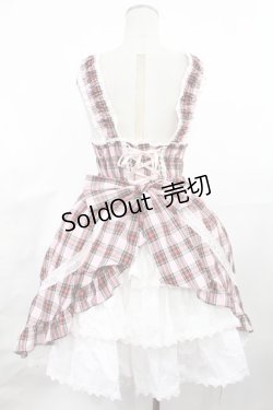 画像3: BABY,THE STARS SHINE BRIGHT / タータンチェックリボンシャーリングプリンセスジャンパースカート Free ピンク H-25-03-26-1003-BA-SK-NS-ZH