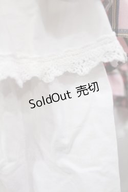 画像4: BABY,THE STARS SHINE BRIGHT / タータンチェックリボンシャーリングプリンセスジャンパースカート Free ピンク H-25-03-26-1003-BA-SK-NS-ZH