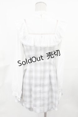 画像2: Ank Rouge / スクエアヨークコンビネゾン M グレー H-25-03-26-1011-CA-OP-NS-ZH