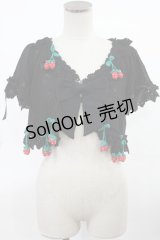 Angelic Pretty / Strawberry Parlourニットボレロ Free ブラック H-25-03-26-1016-AP-TO-NS-ZH