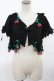 画像1: Angelic Pretty / Strawberry Parlourニットボレロ Free ブラック H-25-03-26-1016-AP-TO-NS-ZH (1)