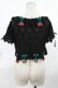 画像2: Angelic Pretty / Strawberry Parlourニットボレロ Free ブラック H-25-03-26-1016-AP-TO-NS-ZH (2)