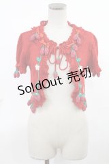 Angelic Pretty / 鈴なりいちごカーディガン Free レッド H-25-03-26-1017-AP-TO-NS-ZH