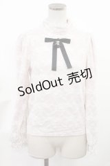 Ank Rouge / チェリーリボントップス M ピンク H-25-03-26-1020-CA-TO-NS-ZH