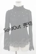 Angelic Pretty / ドレッシーレースカットソー Free ブラック H-25-03-26-1027-AP-TO-NS-ZH