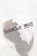 Lovely Tency / 眞白ありすコラボ/ヘッドドレス  ピンク H-25-03-26-010-LO-AC-NS-ZH