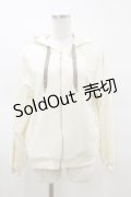 axes femme / レース使いパーカー Free 生成り H-25-03-26-019-AX-TO-NS-ZH
