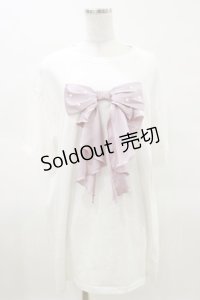Lovely Tency / 眞白ありすコラボ/プルオーバー L オフ/ピンク H-25-03-26-020-LO-TO-NS-ZH