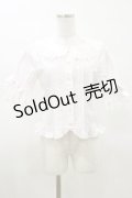 BABY,THE STARS SHINE BRIGHT / ハートレースの5分袖ブラウス Free ピンク H-25-03-26-023-BA-BL-NS-ZH