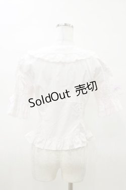 画像2: BABY,THE STARS SHINE BRIGHT / ハートレースの5分袖ブラウス Free ピンク H-25-03-26-023-BA-BL-NS-ZH