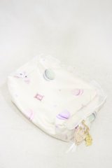 RoseMarie seoir / マカロン柄ポーチ  オフ H-25-03-26-003-LO-ZA-NS-ZH