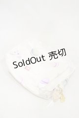 RoseMarie seoir / マカロン柄ポーチ  オフ H-25-03-26-003-LO-ZA-NS-ZH