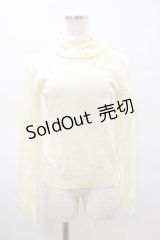 Ank Rouge / タートルネックニット M オフ H-25-03-26-031-CA-TO-NS-ZH