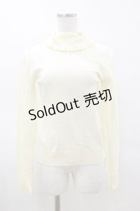 Ank Rouge / タートルネックニット M オフ H-25-03-26-031-CA-TO-NS-ZH