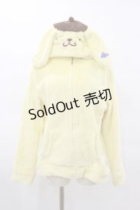 Avail / サンリオキャラクターズコラボ/ポムポムプリンもこもこパーカー L イエロー H-25-03-26-035-LO-TO-NS-ZH