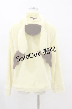 画像3: Avail / サンリオキャラクターズコラボ/ポムポムプリンもこもこパーカー L イエロー H-25-03-26-035-LO-TO-NS-ZH