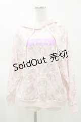 Avail / サンリオキャラクターズコラボ/マイメロディパーカー M ピンク H-25-03-26-038-LO-TO-NS-ZH