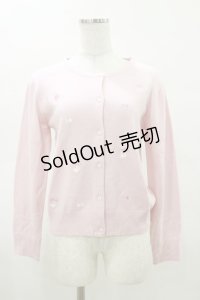 サンリオ / マイメロディ刺繍カーディガン M~L ピンク H-25-03-26-040-EL-TO-NS-ZH