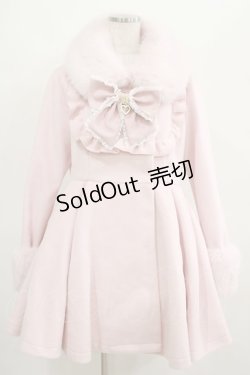 画像1: Pal elfy / リボンプリンセスコート L ピンク H-25-03-27-001-GO-CO-NS-ZT-C019