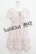 axes femme / シフォンワンピース M ピンク H-25-03-27-028-AX-OP-NS-ZH