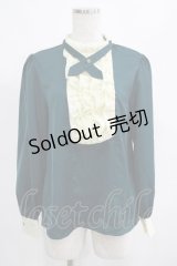 Maison de FLEUR Petite Robe canone / アリアが聴こえるブラウス Free Green H-25-03-27-047-EL-BL-NS-ZH