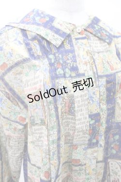 画像4: Jane Marple / Strawberry books puritanブラウス M ネイビー H-25-03-27-1012-JM-BL-KB-ZH