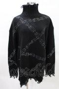 KILL STAR / Chained Knit Sweater XS ブラック H-25-03-27-1016-SL-TO-KB-ZH