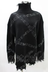 KILL STAR / Chained Knit Sweater XS ブラック H-25-03-27-1018-SL-TO-KB-ZH